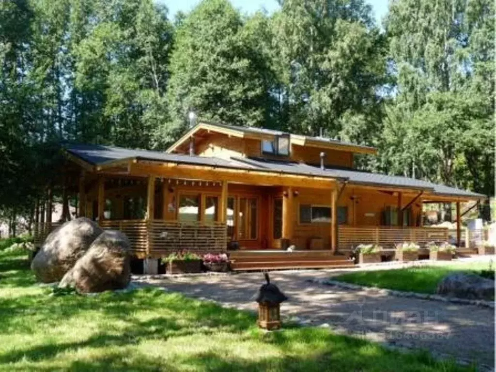 Коттедж в Ленинградская область, Выборгский район, Полянское с/пос, ... - Фото 0