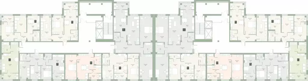 2-к кв. Курганская область, Курган Заозерный жилрайон, 6А мкр, ул. ... - Фото 2