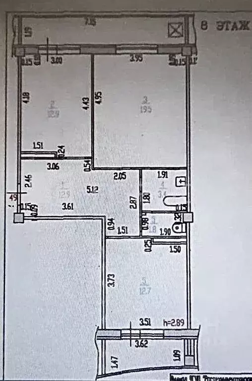 2-к кв. Алтайский край, Барнаул просп. Ленина, 147В (63.2 м) - Фото 2