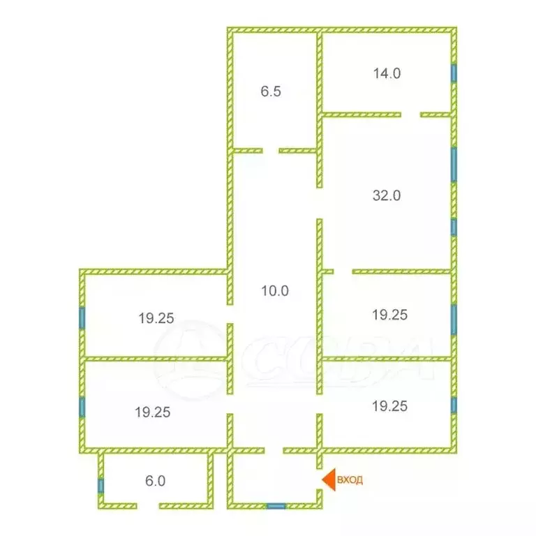 Дом в Тюменская область, Нижнетавдинский муниципальный округ, деревня ... - Фото 2