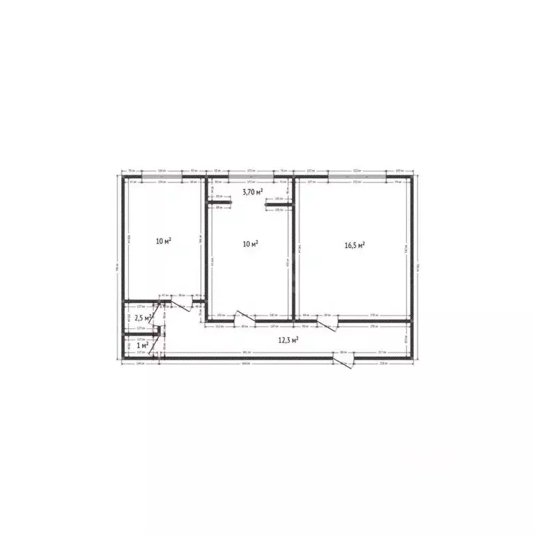 2-к кв. Дагестан, Каспийск ул. Хизроева, 20А (56.0 м) - Фото 1