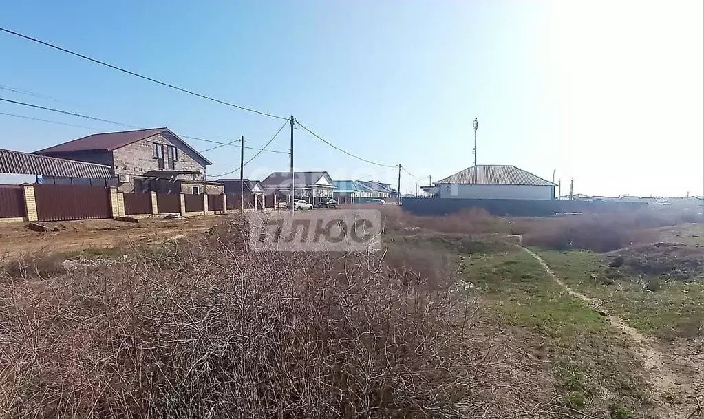 Участок в Астраханская область, пос. Володарский ул. Каспийская, 27 ... - Фото 0