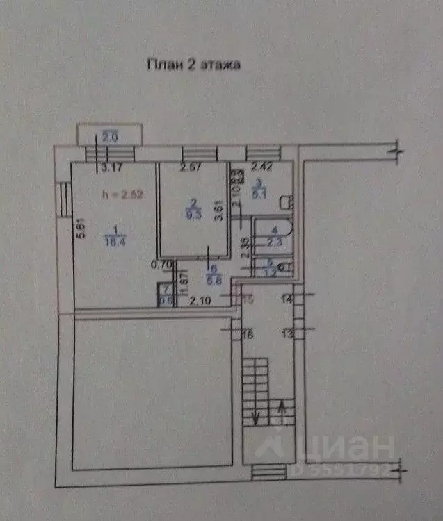 2-к кв. Ленинградская область, Кингисеппский район, пос. Котельский 3 ... - Фото 2