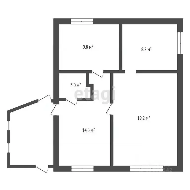 Дом в Кемеровская область, Кемерово ул. Семашко (60 м) - Фото 2