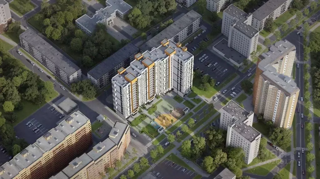 2-к кв. Ленинградская область, Сертолово Всеволожский район, ул. ... - Фото 1