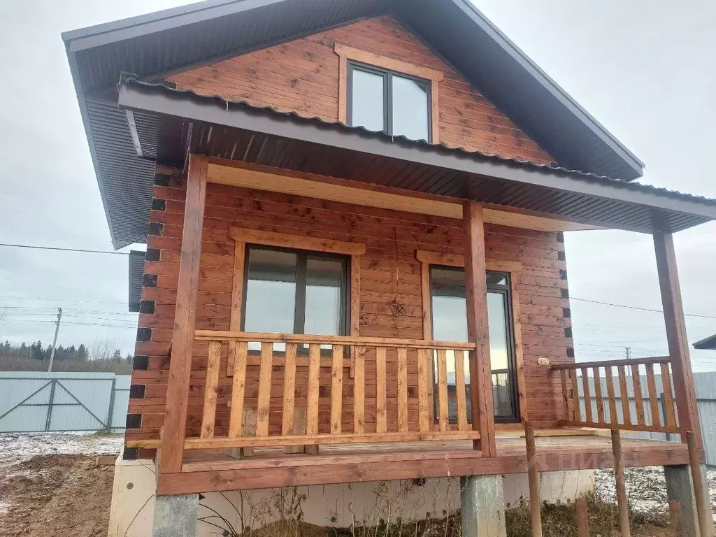 Дом в Пермский край, Пермский муниципальный округ, д. Ерепеты ул. ... - Фото 1