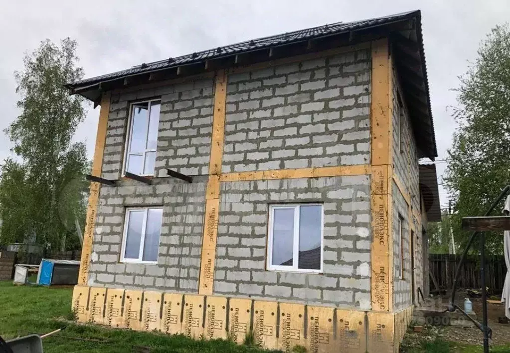 Дом в Иркутская область, Иркутский муниципальный округ, с. Мамоны, ... - Фото 1