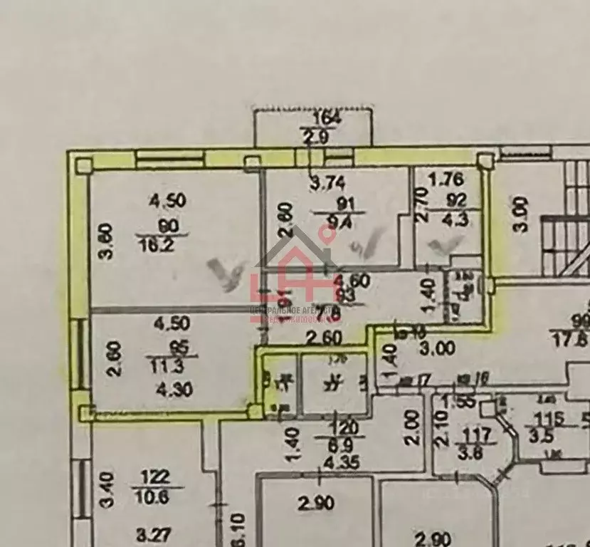 2-к кв. Ставропольский край, Ессентуки туп. Крутой, 9/4 (50.2 м) - Фото 2