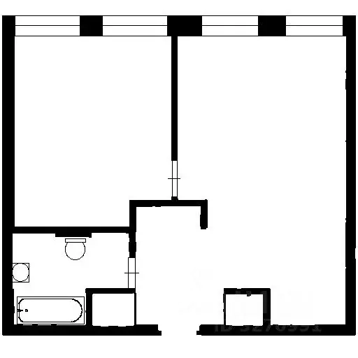 2-к кв. Москва Рублевское ш., 101 (50.0 м) - Фото 2
