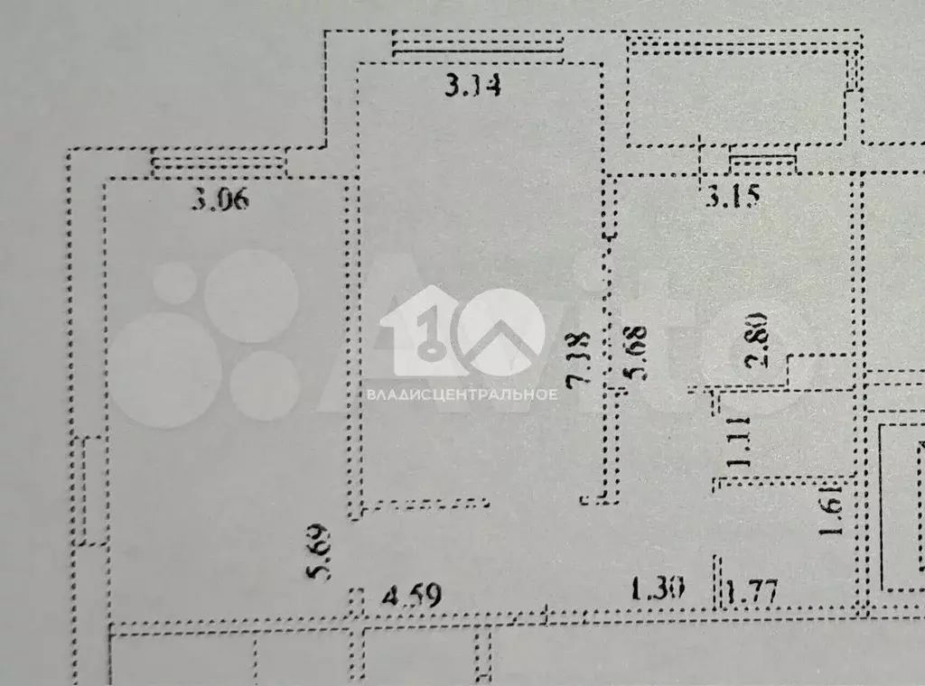 2-к. квартира, 56,9 м, 2/10 эт. - Фото 0