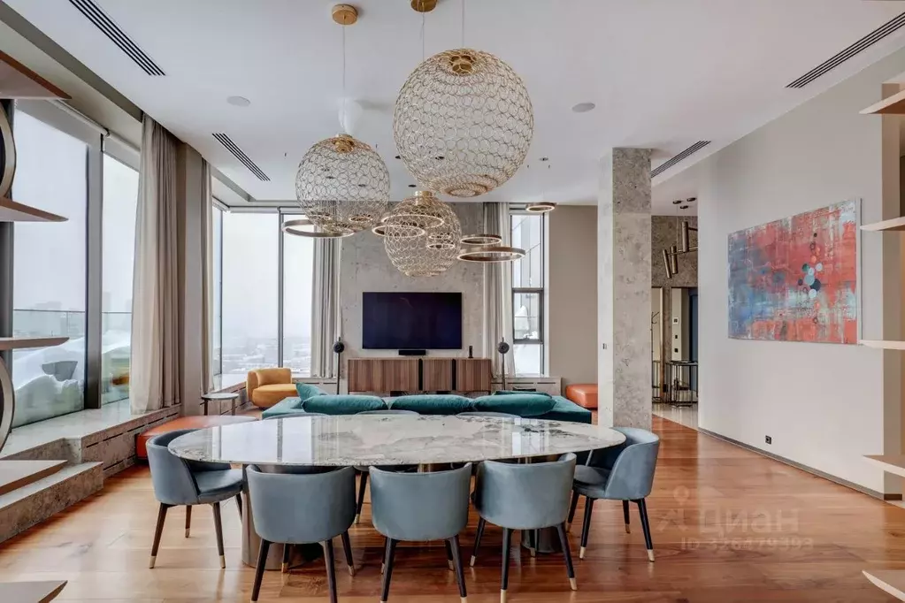 3-к кв. Москва 2-я Звенигородская ул., 11 (207.0 м) - Фото 1