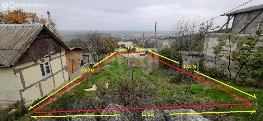 Участок в Республика Крым, муниципальный округ Феодосия, село ... - Фото 2