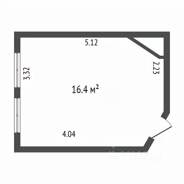Комната Санкт-Петербург 10-я Васильевского острова линия, 45 (16.2 м) - Фото 2