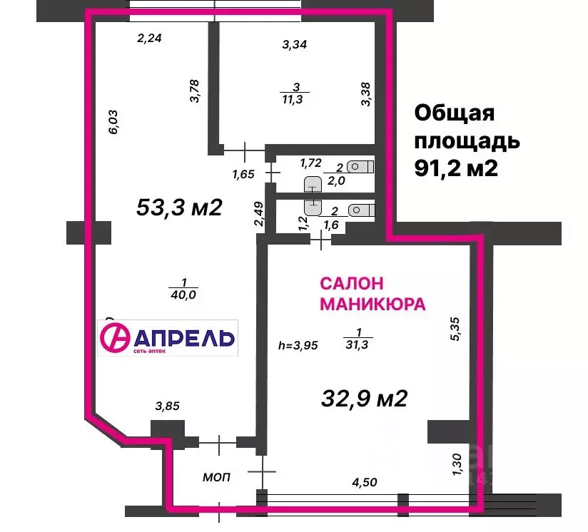 Помещение свободного назначения в Тульская область, Тула просп. ... - Фото 2