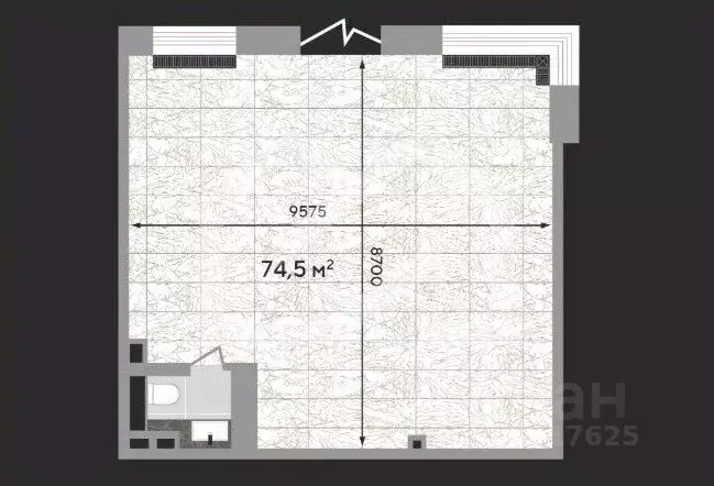 Торговая площадь в Москва Зорге 9 жилой комплекс, 9Ак6 (75 м) - Фото 2