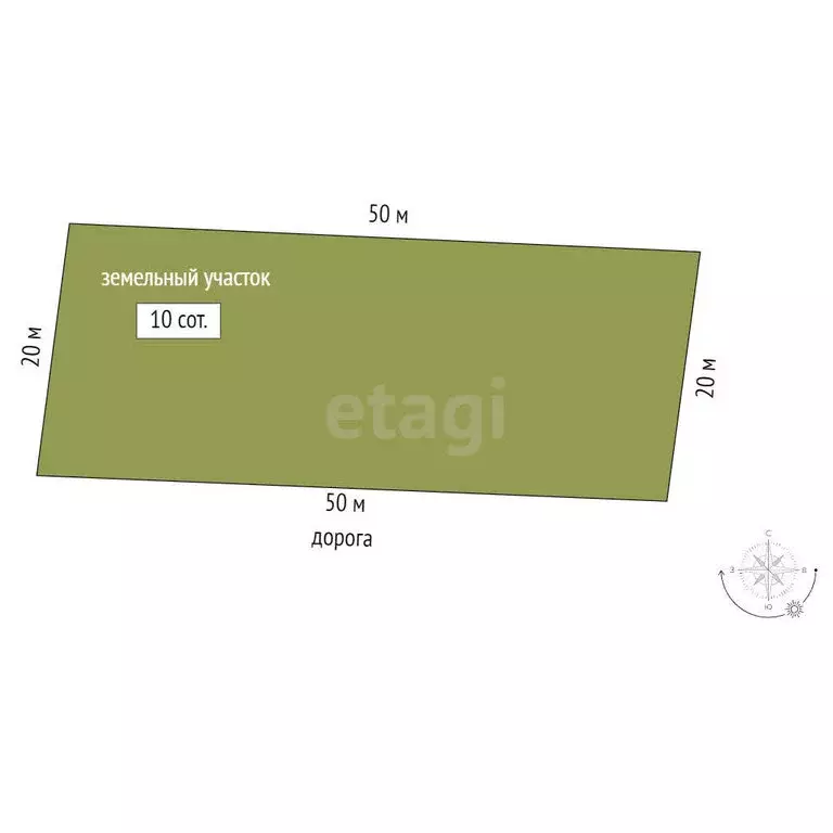 Участок в Балаклава, Композиторская улица (10 м) - Фото 1