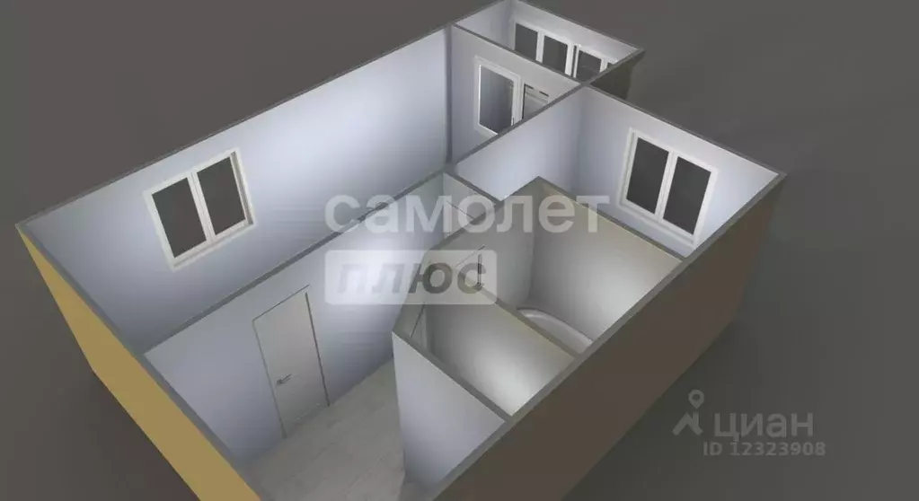 1-к кв. Московская область, Подольск Климовск мкр, ул. Ленина, 25 ... - Фото 2