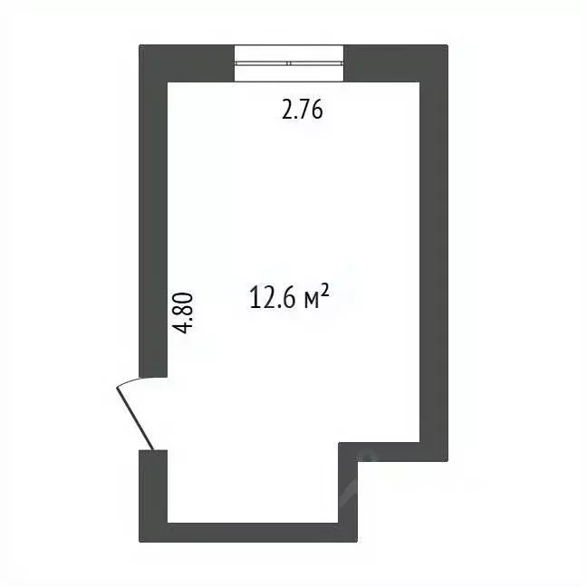 Комната Калужская область, Калуга ул. Кутузова, 31к2 (12.6 м) - Фото 2