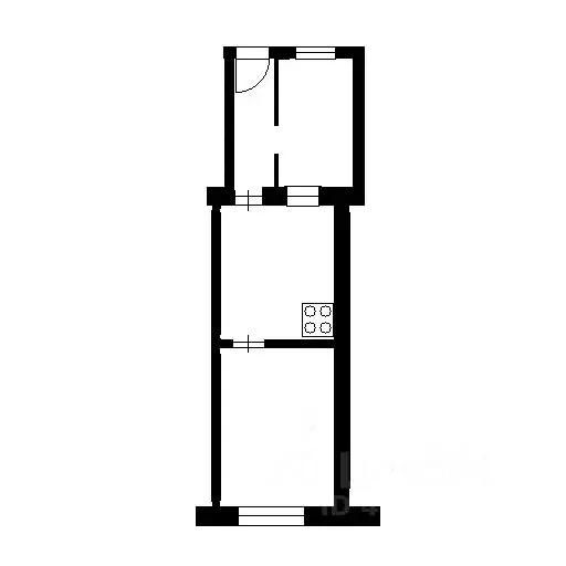 1-к кв. Новосибирская область, Новосибирск Кубовая ул., 22 (40.0 м) - Фото 1