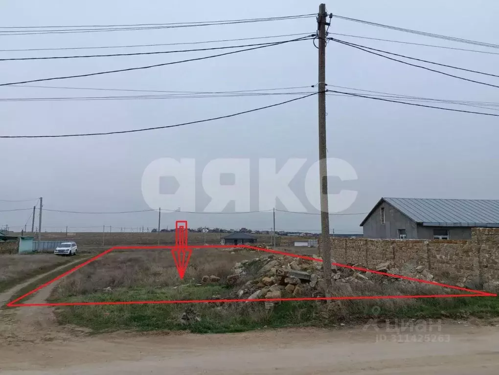 Участок в Крым, Сакский район, с. Суворовское  (10.0 сот.) - Фото 0