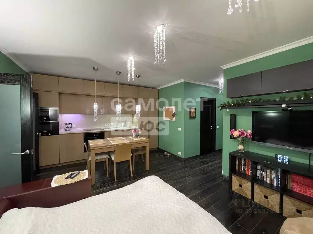 Студия Москва Привольная ул., 56 (38.8 м) - Фото 1