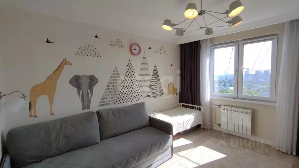 2-к кв. Москва Севастопольский просп., 15К1 (52.2 м) - Фото 1
