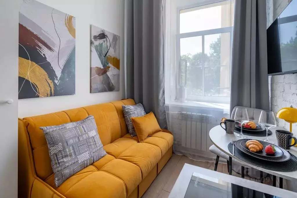 Студия Санкт-Петербург Зверинская ул., 26 (18.0 м) - Фото 0