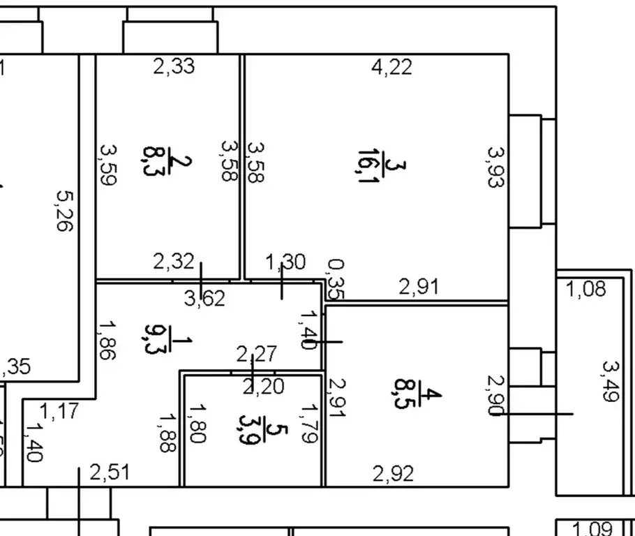 Продаётся 2-к квартира, 46.1 м - Фото 0