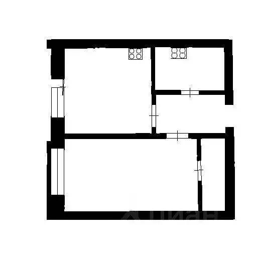 1-к кв. Санкт-Петербург Туристская ул., 24/42 (40.0 м) - Фото 0