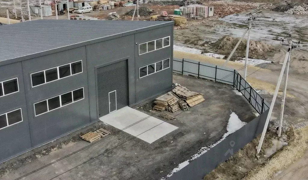 Склад в Ленинградская область, Тосненский район, Тельмановское ... - Фото 0