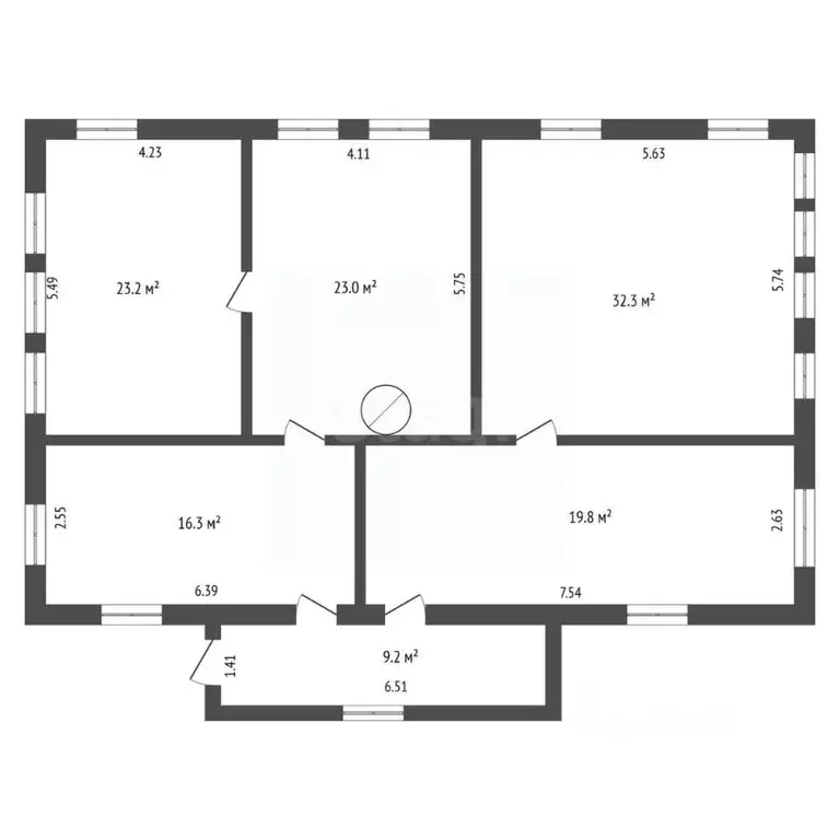 Дом в Нижегородская область, Навашино Набережная ул., 3 (124 м) - Фото 2