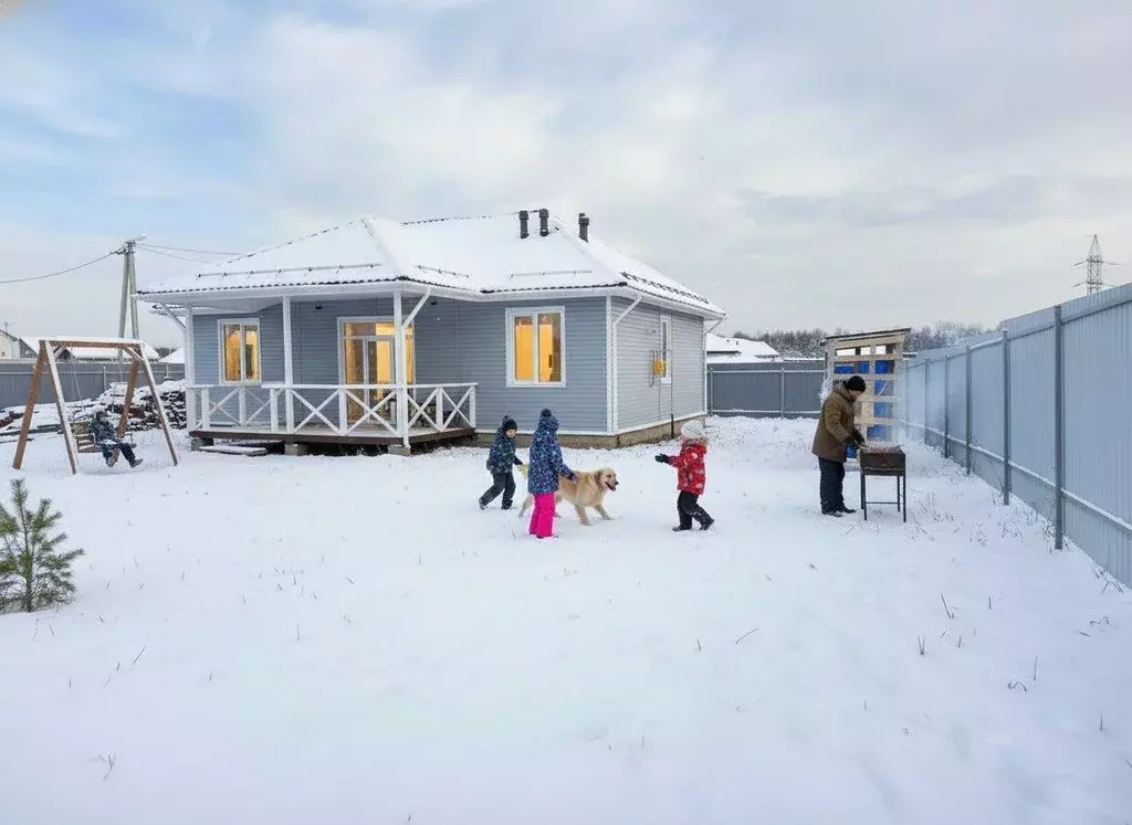 Дом в Татарстан, Пестречинский район, Кулаевское с/пос, пос. Карповка ... - Фото 1