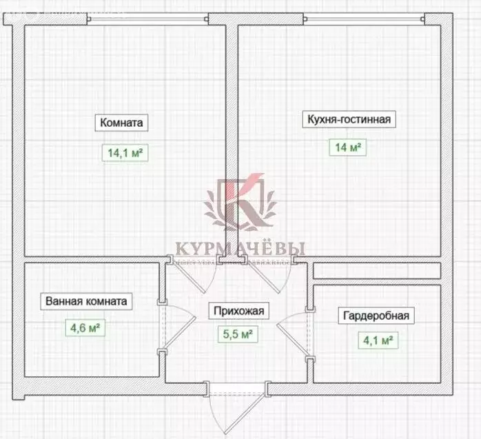 1-комнатная квартира: Екатеринбург, улица Евгения Савкова, 33 (42 м) - Фото 2