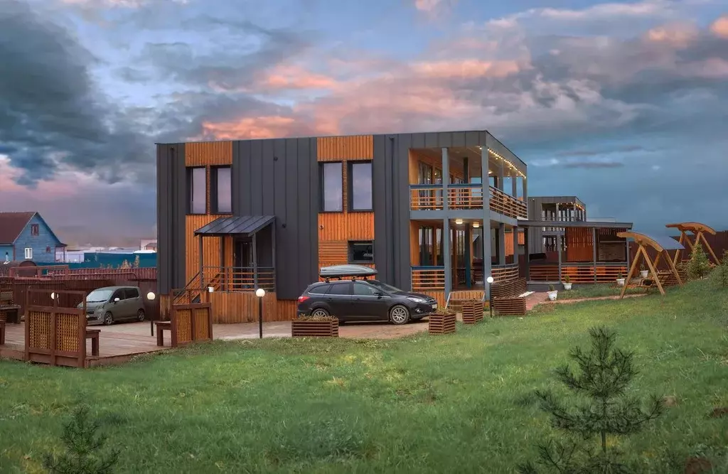 Дом в Ленинградская область, Ломоносовский район, Лопухинское с/пос, ... - Фото 1