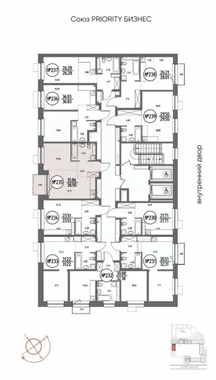 1-к кв. Иркутская область, Иркутск Макс жилой комплекс (38.9 м) - Фото 1