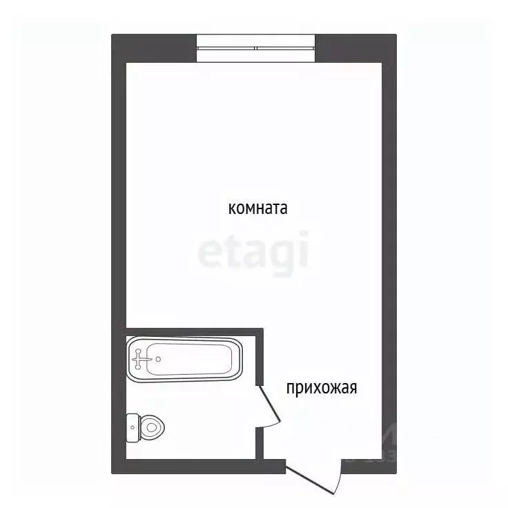 Студия Красноярский край, Красноярск Николаевка мкр, ул. Панфиловцев, ... - Фото 2