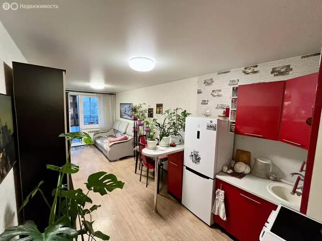 Квартира-студия: Красноярск, Норильская улица, 5 (32 м) - Фото 1