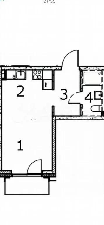Квартира-студия, 27,9 м, 8/9 эт. - Фото 0