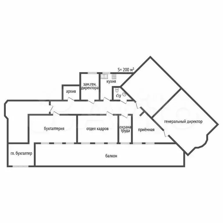 Продам офисное помещение, 200 м - Фото 0