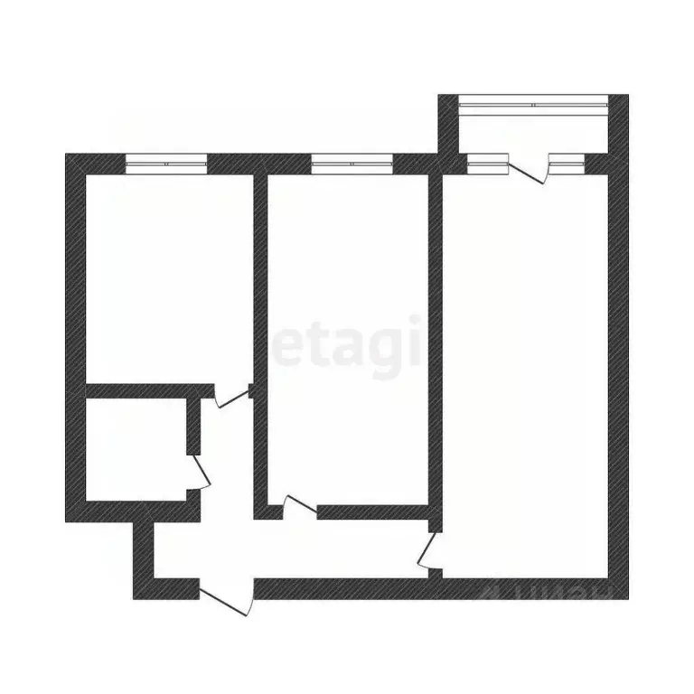2-к кв. Приморский край, Владивосток Набережная ул., 5В (57.0 м) - Фото 1