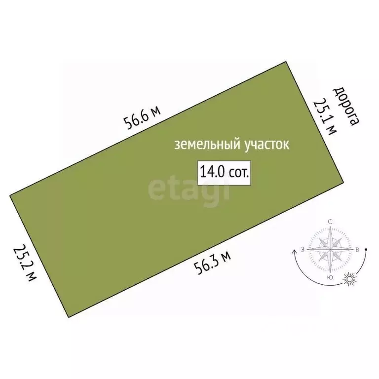 Участок в Тюменская область, Тюменский муниципальный округ, с. ... - Фото 1