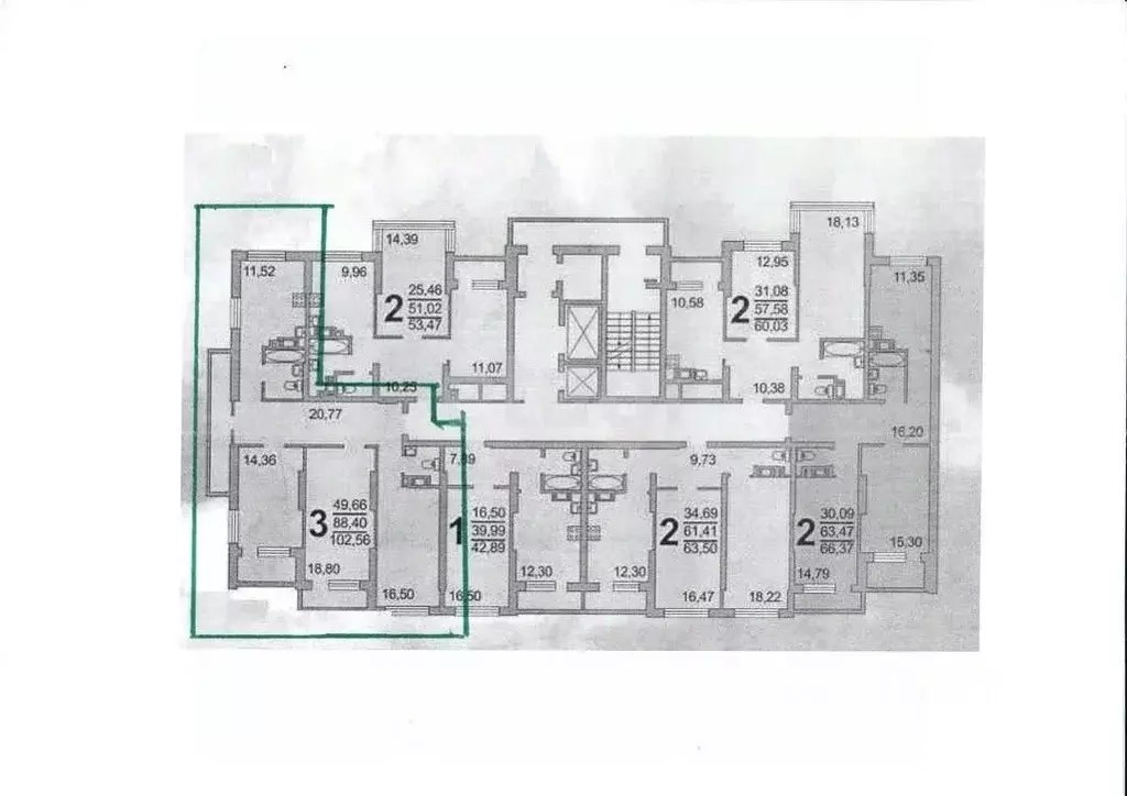 3-к кв. Саратовская область, Саратов Алексеевская ул., 7Б (89.0 м) - Фото 1