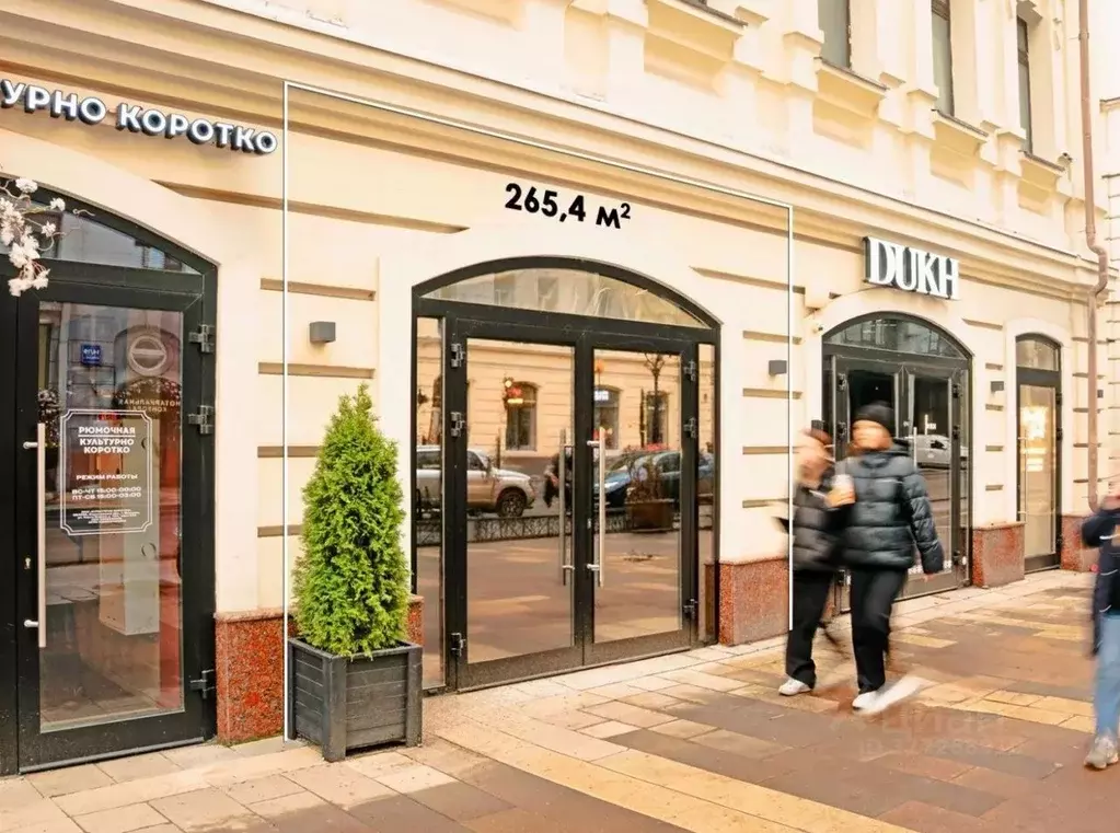 Помещение свободного назначения в Москва Новослободская ул., 19С1 (265 ... - Фото 1