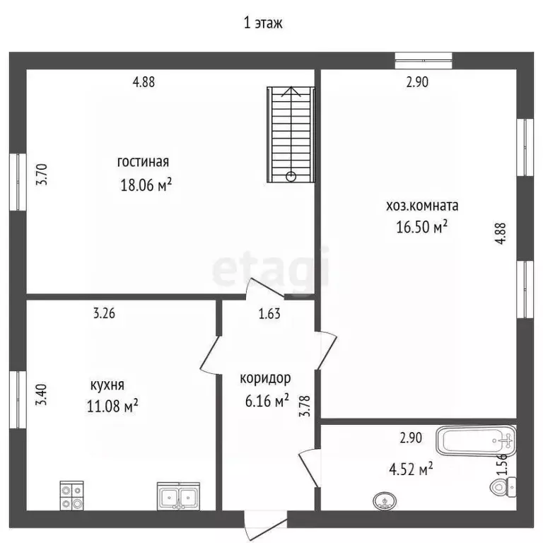 Дом в Тюменская область, Тюмень Дорожник садовое товарищество, ул. ... - Фото 1