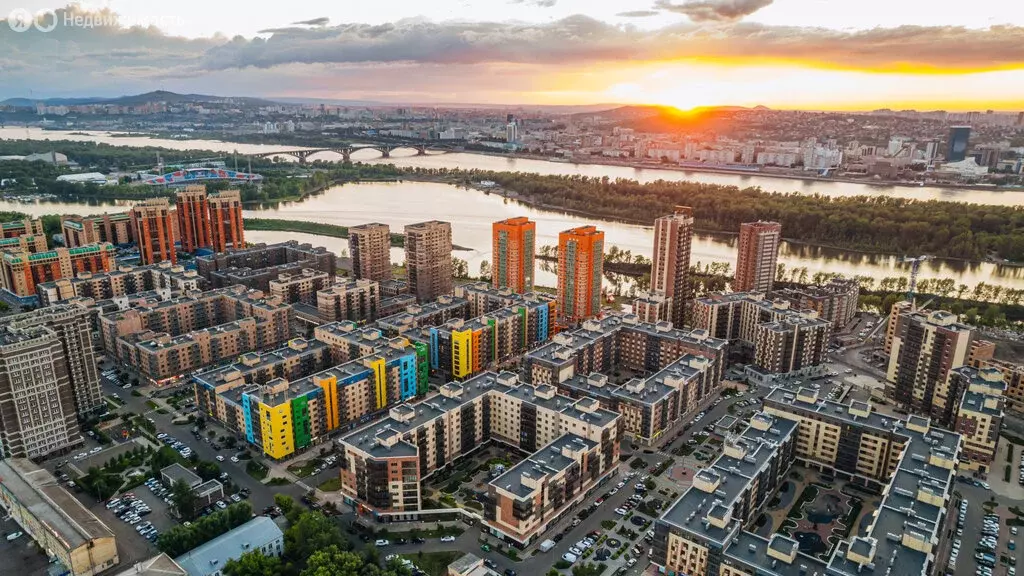 2-комнатная квартира: Красноярск, микрорайон Южный Берег (64.85 м) - Фото 1