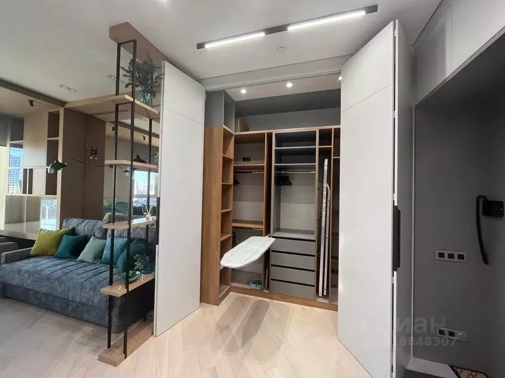 Студия Москва Шелепихинская наб., 34к1 (34.0 м) - Фото 1