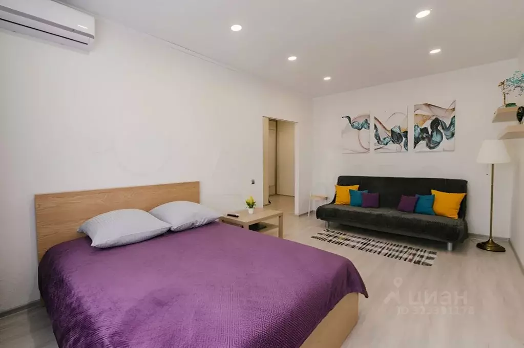 1-к кв. Астраханская область, Астрахань ул. Бориса Алексеева, 20к2 ... - Фото 1