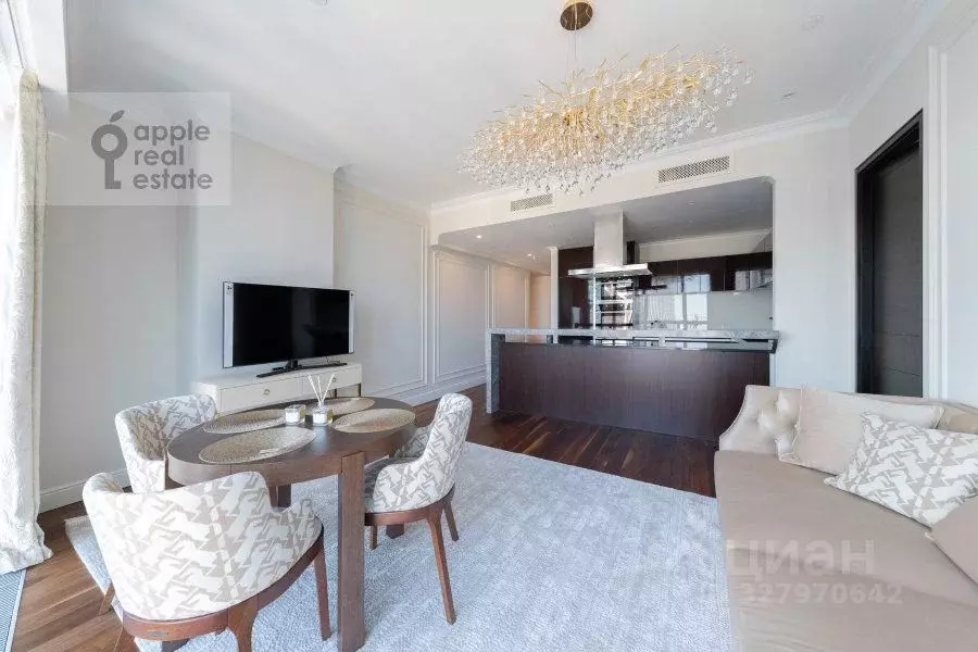 2-к кв. Москва 1-й Красногвардейский проезд, 21с2 (81.0 м) - Фото 2