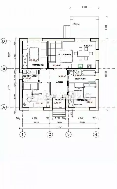 Дом в Белгородская область, Белгород Юго-Западный-2.1 мкр, ул. ... - Фото 2