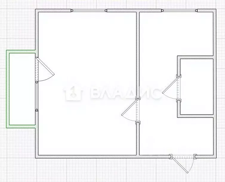 1-к кв. Пензенская область, Пенза просп. Строителей, 130 (34.8 м) - Фото 1